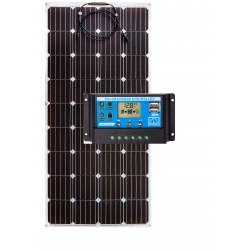PANEL ELASTYCZNY MONO 200W ETFE + regulator 20A